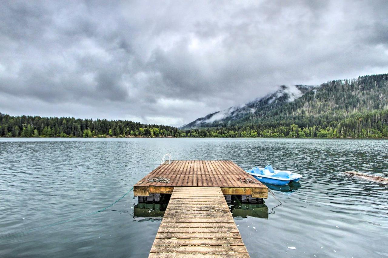 Lakefront Cabin With Stunning Mountain Views And Dock! Mineral Экстерьер фото