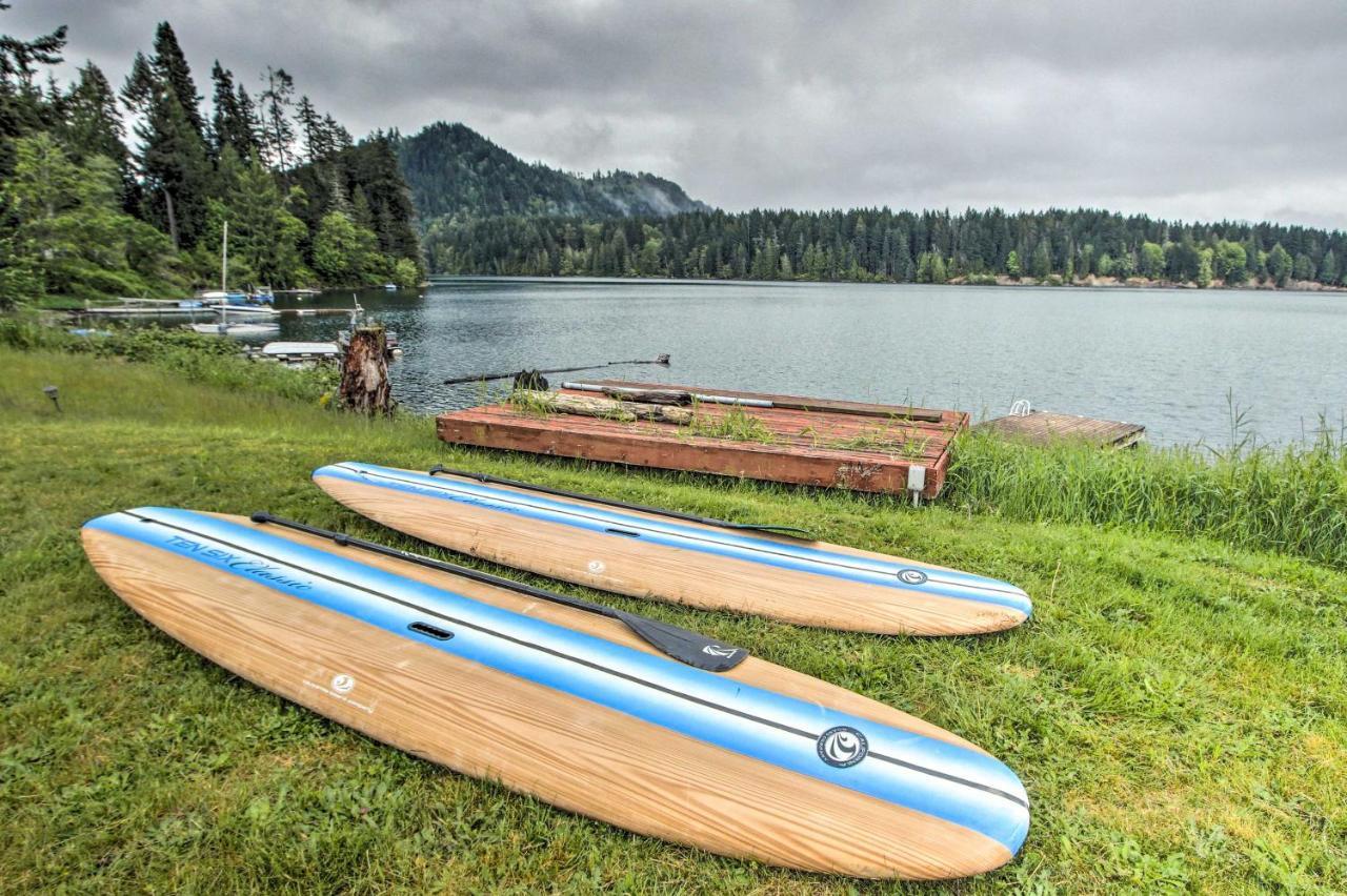 Lakefront Cabin With Stunning Mountain Views And Dock! Mineral Экстерьер фото