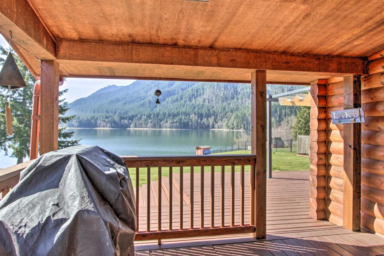 Lakefront Cabin With Stunning Mountain Views And Dock! Mineral Экстерьер фото